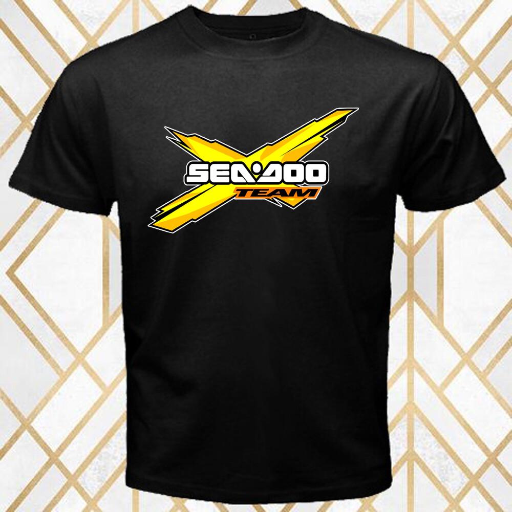 Sea Doo Team Ski Men s Black T-Shirt Size S 3XL XXL