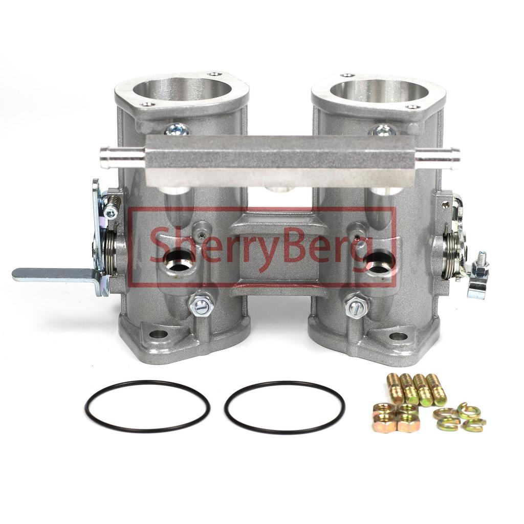SherryBerg Direct Throttle Body Injection ITB replacement for Jenvey Weber DCOE and Dellorto DHRLA carburettors. 112mm Height
