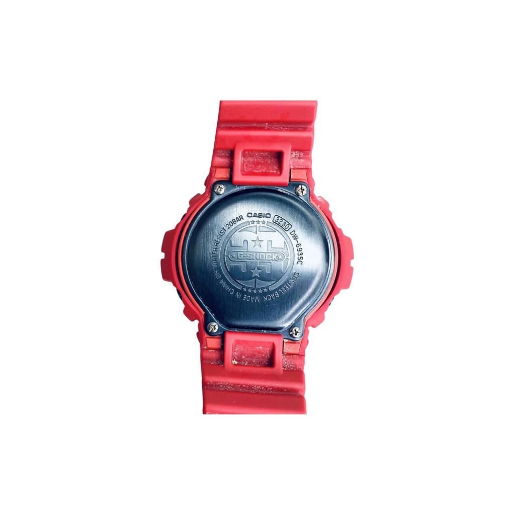 CASIO Men G-SQUAD Series Red Watch DW-6935C-4 DW-6935C-4