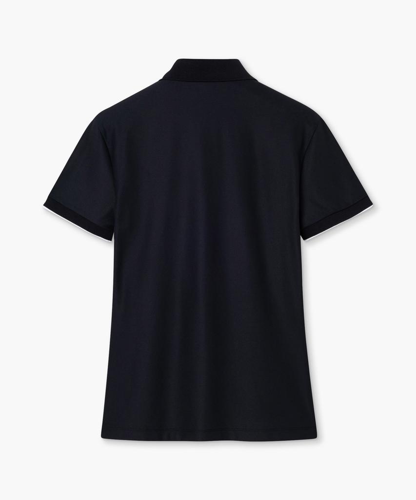 Beulipinggolpeu Women'S Essential Logo Point Polo Shirt_Black