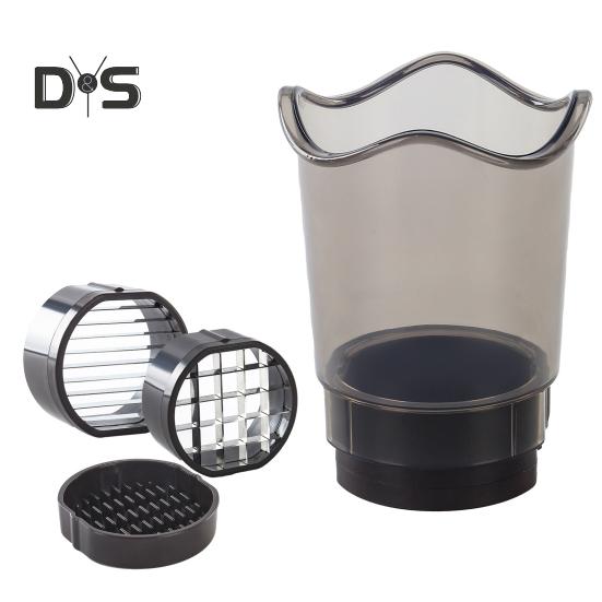 

Измельчитель овощей, нарезка кубиками и ломтиками, кухонный комбайн для фруктов, мягких овощей, компактный ручной кухонный нож с лезвиями из нержавеющей стали черный серый