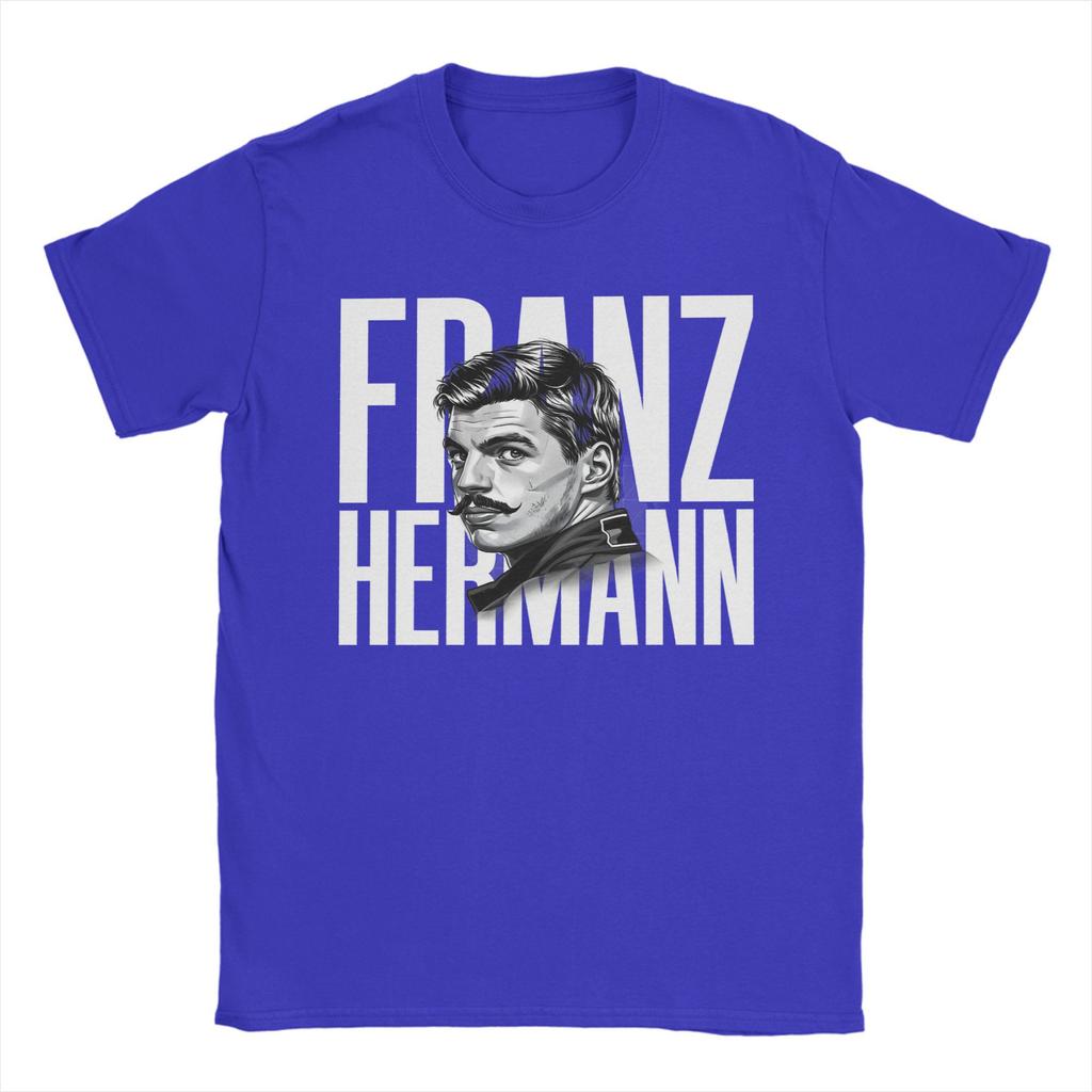 Franz HerUnisexn Portrait T Shirt Unisex Pure Cotton Humorous TShirt Crew Neck  Tee Shirt Short Sleeve Clothing Big Size