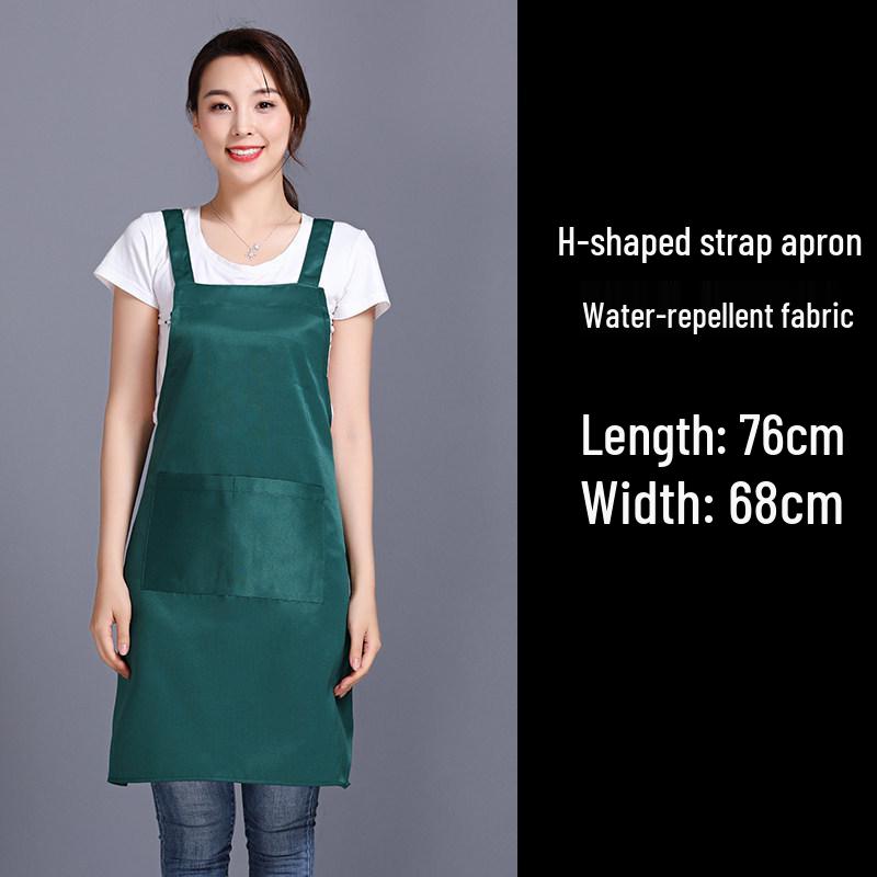 Waterproof Oil-Proof Catering Waist Apron with Logo - Stylish Autumn/Winter Design for Men & Women