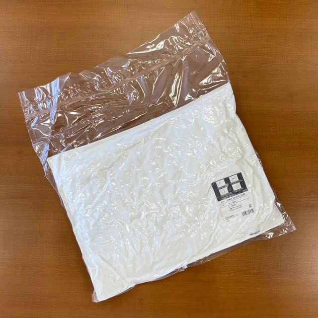 Kawashima Selkon Textiles (KAWASHIMA SELKON TEXTILES) Nude Cushion, 45x25cm, LT1510, Made in Japan, Compressed, White