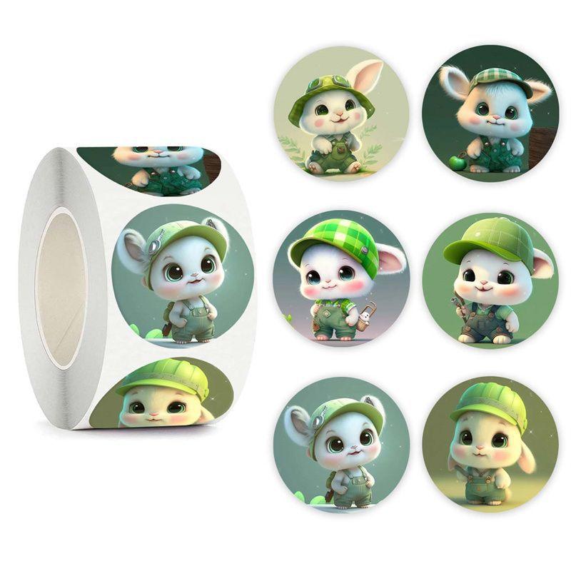 100-500Pcs High-Quality Cartoon High-Quality Cute High-Quality Sticker, High-Quality Reward High-Quality Praise High-Quality Roll High-Quality