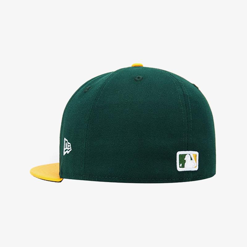 New Era Mlb Authentic Oakland Athletics Home Dark Green / A-Gold 70361054