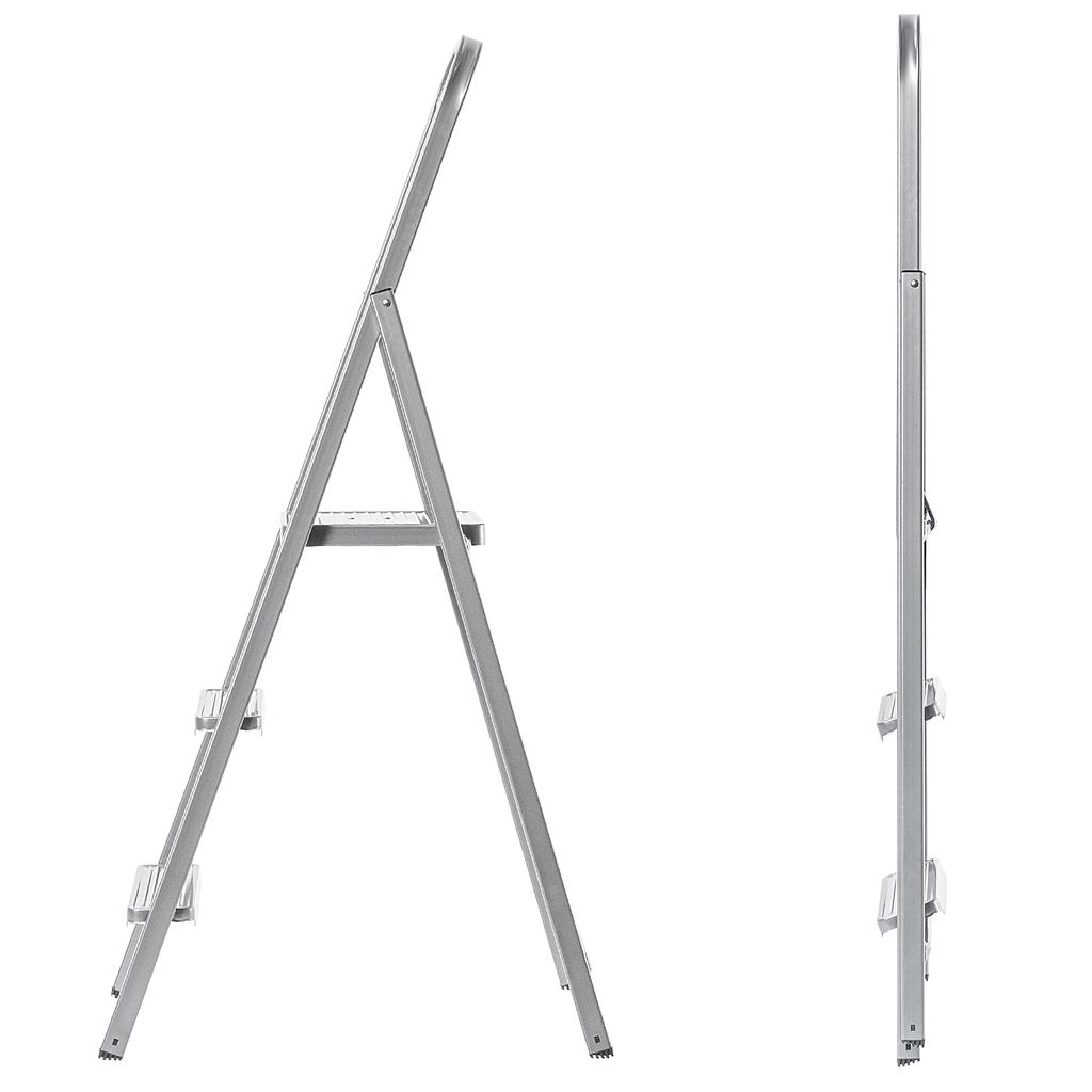 KADAX Drabina Stalowa 3-6 Stopniowa Uniwersalna Jednostronna Składana Domowa