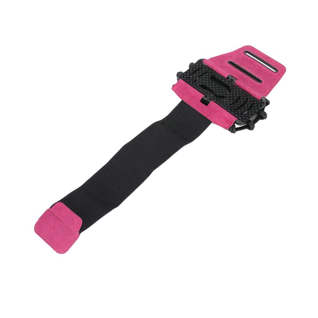 Supporto per Telefono Cellulare per Bracciale da Corsa Rotazione a 360 Gradi Bracciale per Smartphone con Scomparto per Cuffie e Cavo Dati
