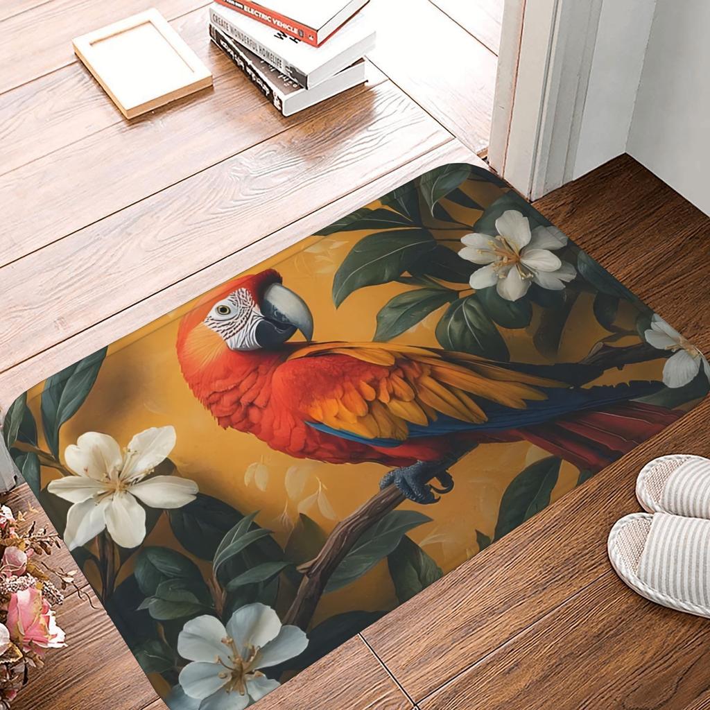 1PC Colorful Pebbles Pattern Kitchen Rug Non-Slip Door Mats Pop Design Bathroom Rug Bath Mat Carpet for Home Sink Laundry Decor