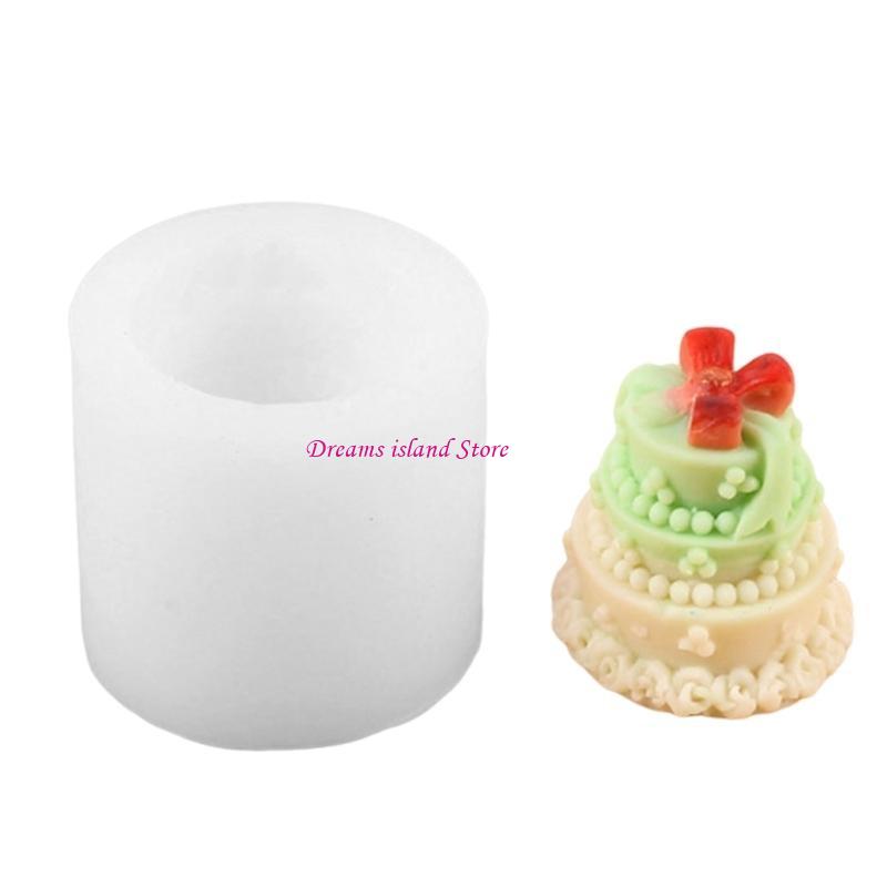 Silicone Fondant Mould Candy Mold Cake Shaped DIY Reusable Moulds Baking Tools HX6C