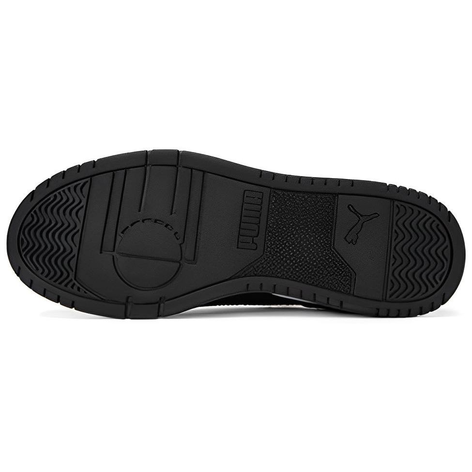 Puma Chaussures de skate basses durables antidérapantes Baskets unisexes Vert Blanc Noir 386373-21