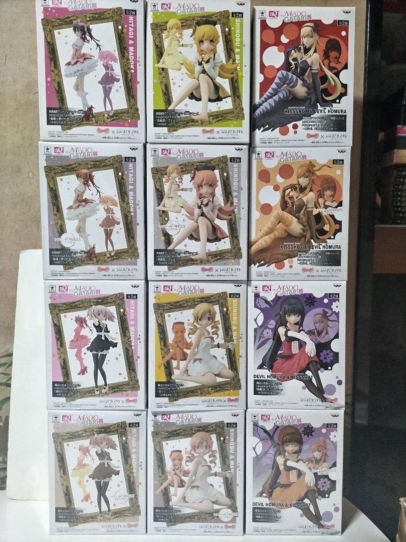 

[Б/У] Очень редкий! Нисио Исин Bakemonogatari Madoka Magica Story MADOGATARI Выставка SQ x 12