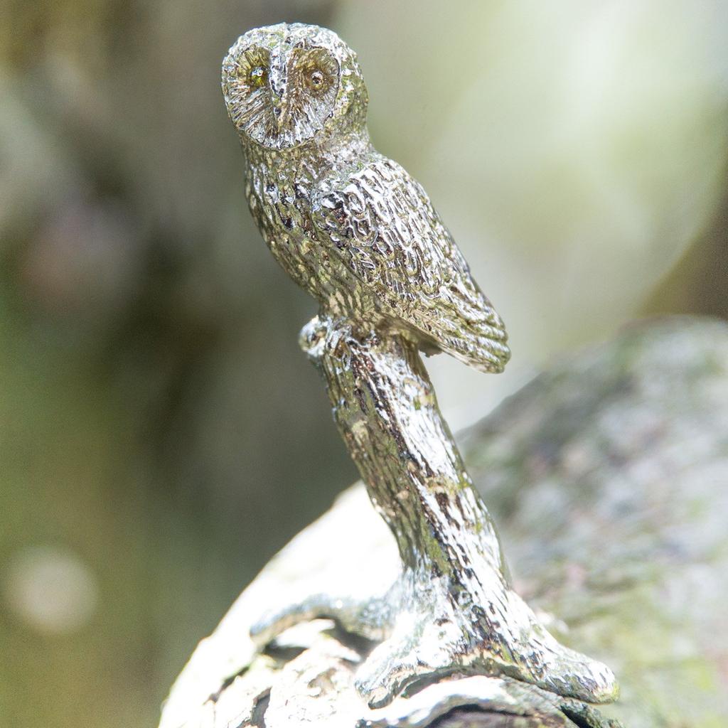Eule (Klein) Hergestellt in England Tierkunst-Figuren-Sammlung