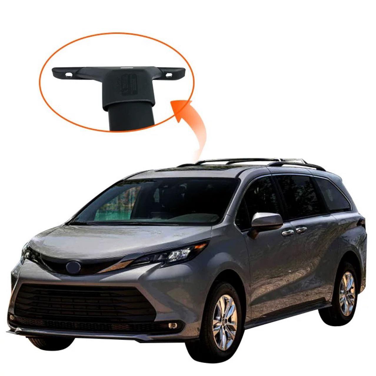 Алюминиевые поперечины на крышу Toyota Sienna для модификации автомобиля 96 x 12 x 12 cm