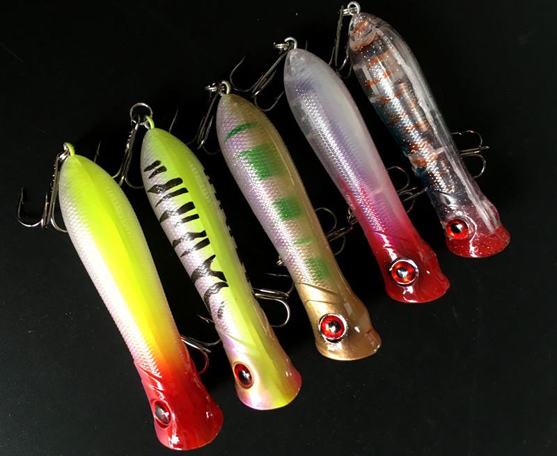 85mm Popper Minnow Fishing Lure - 11g Bait