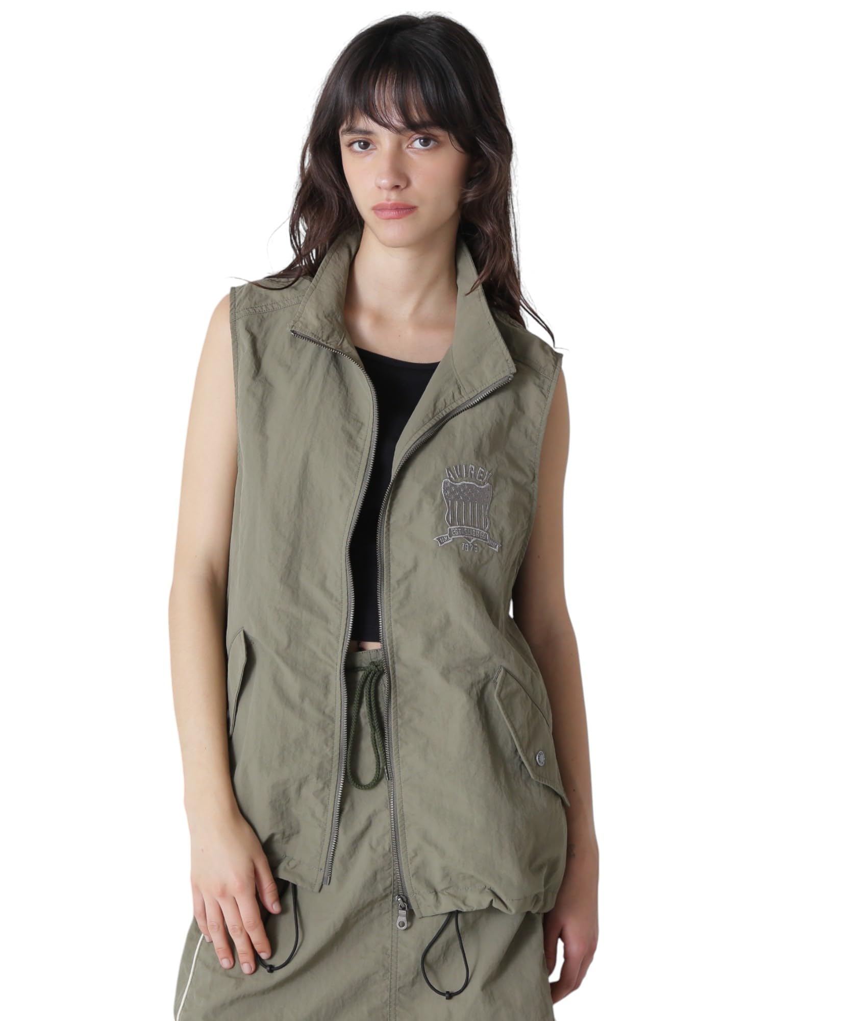 AVIREX SIGNATURE VEST Women s F 310 Olive 783-4257601