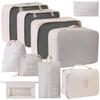 Portable Travel Organizer 8-Piece Set