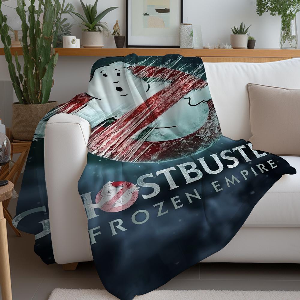 Classic Film G-Ghostbusters-S Cool Blanket Warm Soft Suitable For Bedroom Sofa Bed Living Room Office Travel Camping Gifts