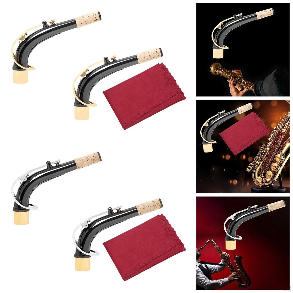 Alto Saxophone Bend Neck Woodwind Accessories, Durable, Instrument Part, Replacement Sax