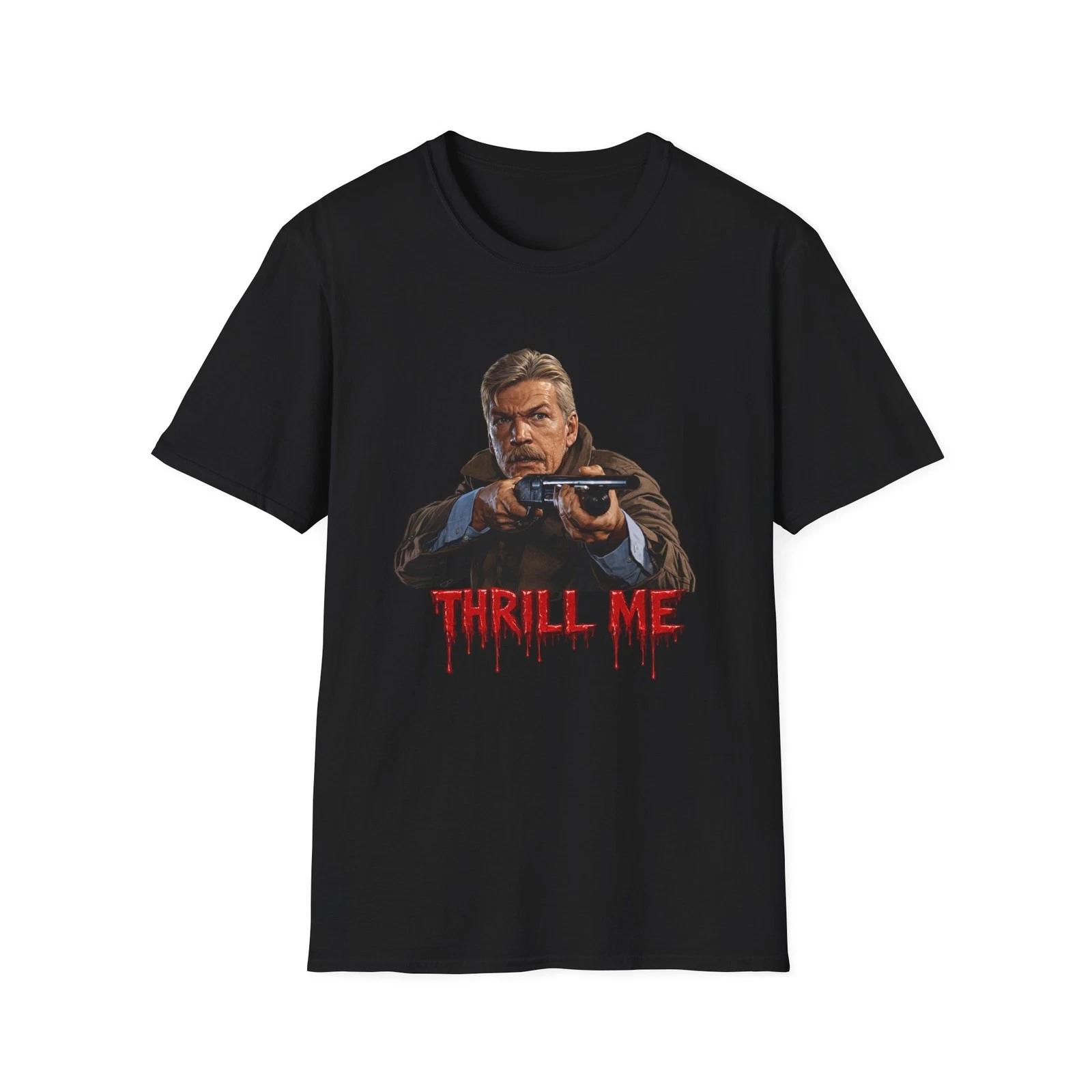 Night of the Creeps Thrill Me T-Shirt | Retro Thriller XXXL