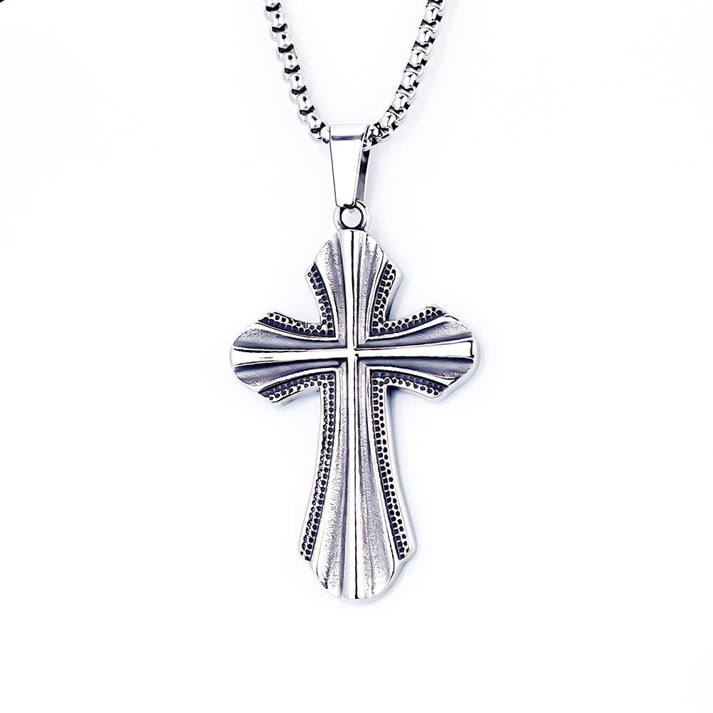 Náhrdelník s přívěskem ve tvaru zvířete - nerezový jelen pro Vánoce