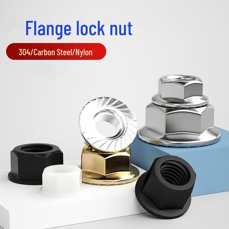Stainless Steel Hex Flange Nut