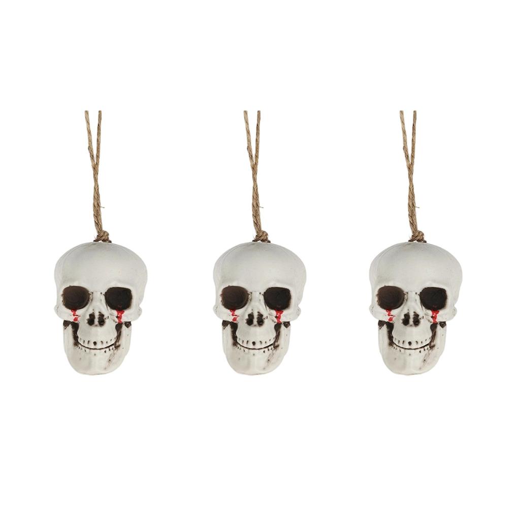 Halloween Horror Bleeding Head Pendant Hanging Halloween Christmas Tree Fireplace Balcony Table Decoration