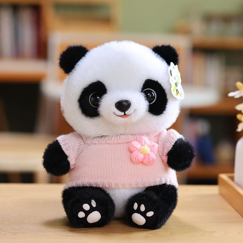 Panda Adorable Plush Toy Cute Cartoon Girls Kids Birthday Gift Couples Doll