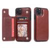 iPhone 14 Case New Card Slot 16 Leather Case Compatible with Apple 17 Pro Max Creative Shockproof Protective Cover