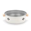 Outdoor Camping Barbecue Grill BBQ Stove Multifunction Home Charcoal BBQ Grill with Grill Round Non-stick Barbecue Stove