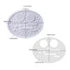 Moon Shape Candle Holder Resin Mould, Candle Plaster Drip Mould, Moon Resin Mould, Epoxy Resin Mould, Atmosphere Scene Mould