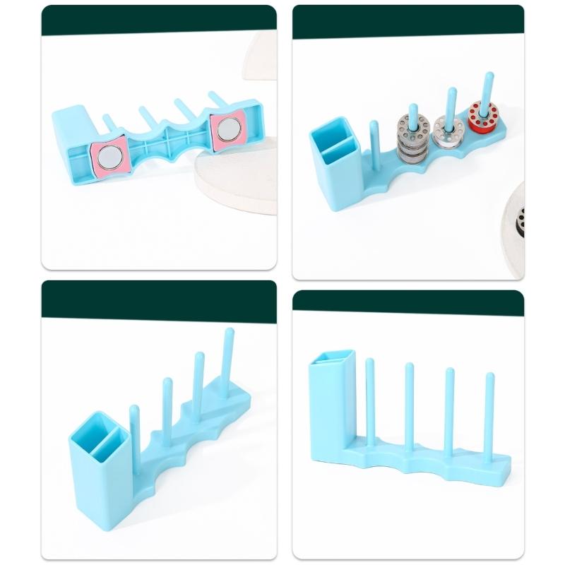 Portable Bobbin Storage Solution for Sewing Projects Designs Saves Space