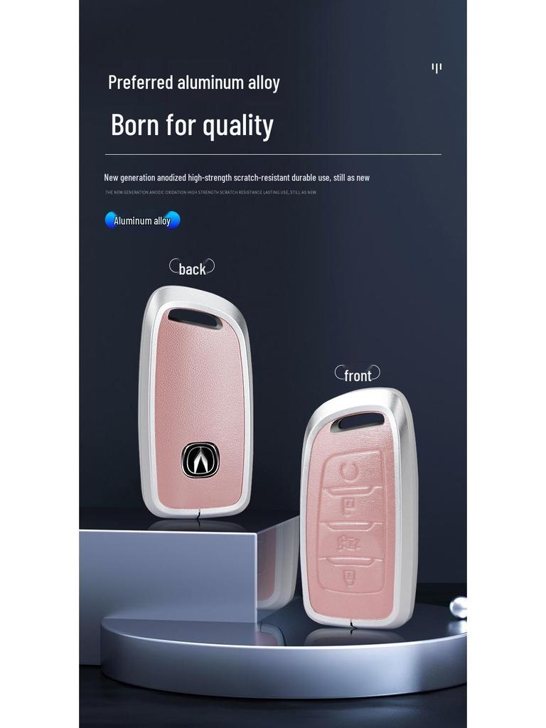 Changan Car Key Cover for Third Gen CS75 Plus, Yidong Plus, CS55, and CS35 Plus