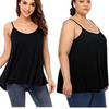 Womens 2025 Plus Ribbed Size Elastic Camisole Sexy Vest Three Colors