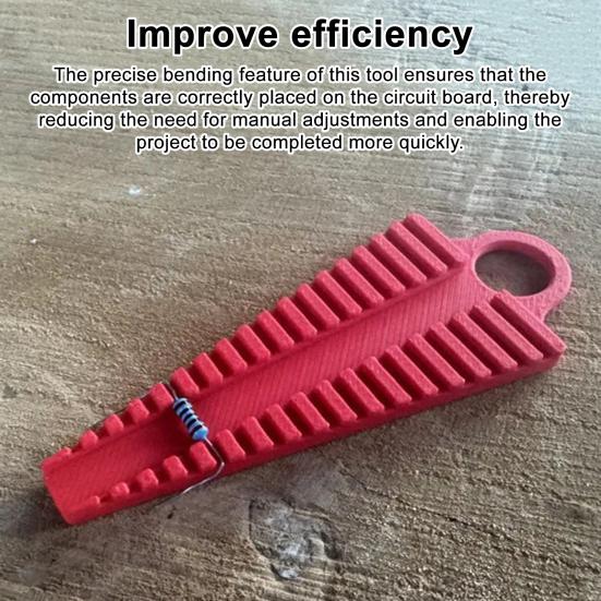 Resistor Leading Wire Bending Tool Precision Electronic Component Leading Wire Forming Tools Accurate Resistance Lead Bender
