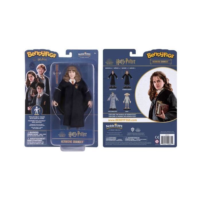 Figurine flexible Bendyfigs Hermione Granger 19 cm - Noble Collection - Harry Potter