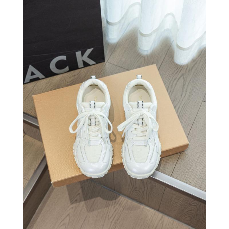 

Summer breathable mesh yarn women s versatile single shoes small height increase casual shoes women 33 белый