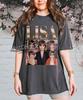 Lisa Rinna Retro Collage T-Shirt, Grafisches T-Shirt im Vintage-Stil