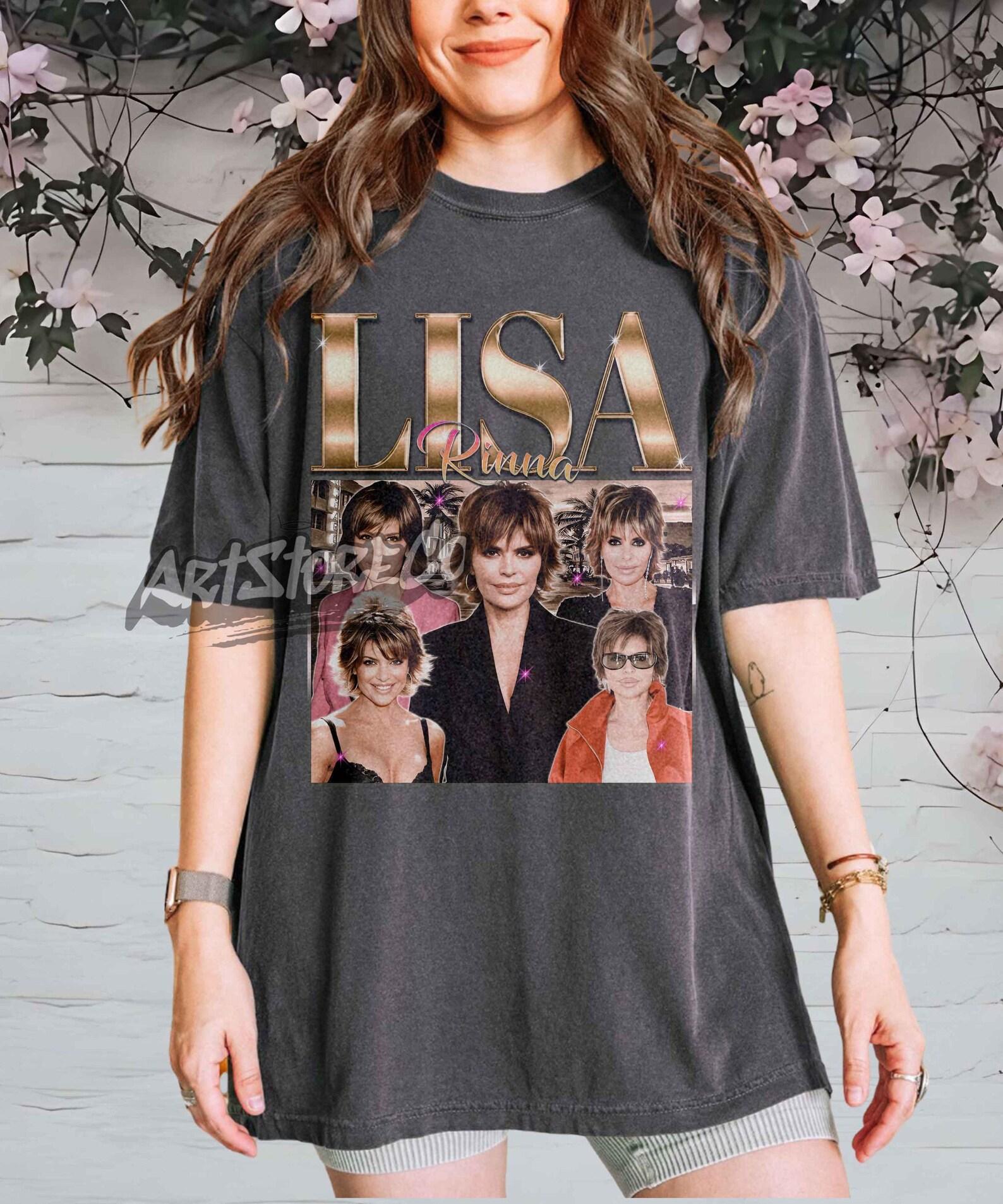 Lisa Rinna Retro Collage T-Shirt, Vintage Inspired Graphic Tee S