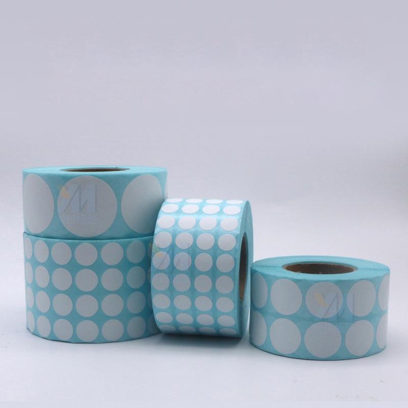 Small Round Waterproof Thermal Barcode Label Roll