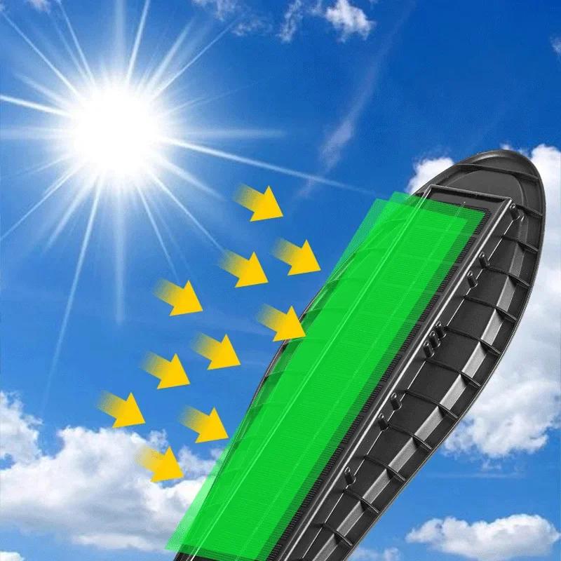 Outdoor LED Solar Lights Garden Street Light With Motion Sensor and Remote Control Waterproof Wall Light for Garage Floodlight