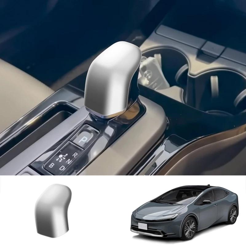 For Toyota Prius 60 Series  2024  ABS Carbon Fiber Car Gear Head Shift Knob Cover Handball Trim Sticker Interior Accessories