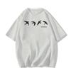 Women's Plus Size Pure Cotton White Short Sleeve T-Shirt - 2025 Design with Straight Shoulder and Half Sleeves