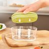 Easy Hand Push Garlic Chopper Manual Vegetable Mincer Portable Food Processor for Home Cooking Household Kitchen Tool