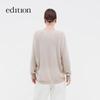 Women's Wool & Cashmere V-Neck Two-Piece Set
