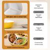 Onlycook Kids' Divided Ceramic Steaming Plate