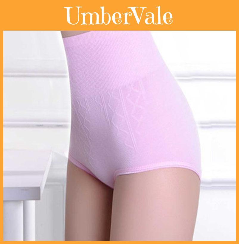 Women's Seamless High Elastic High Waist Tummy Control Body Shaper Briefs For A Flawless Silhouette