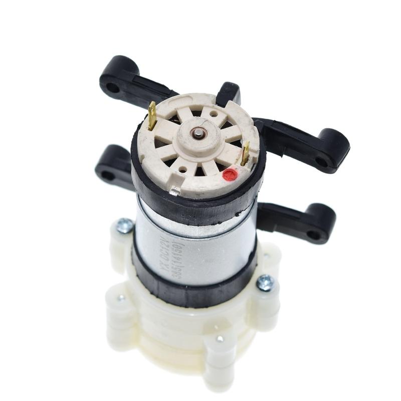 TZT DC6-12V R385 Aquarium Fish Tank Round Water Air DC Diaphragm Pump Aquarium Air Pumps Accessories