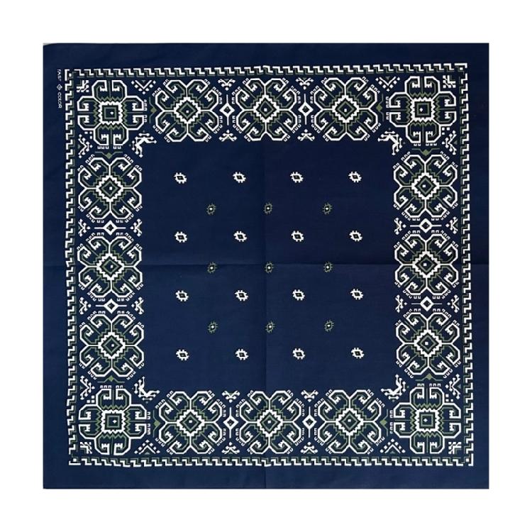 Ethnic Styles Square Bandanas Street Dance Scarf for Men and Women Multi Purpose Headscarves and Handkerchiefs