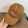 Baseball Cap Women Men Wash Distressed Embroidered Sunshade For Casual Fashion